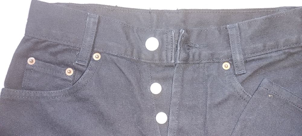 Levis 501 czarne W28 L32 made in USA