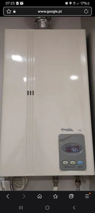 Esquentador troia usado