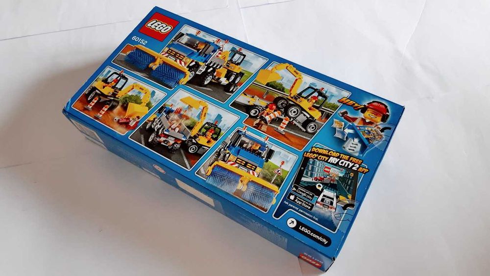 Lego City Construction 60152 Sweeper & Excavator selado