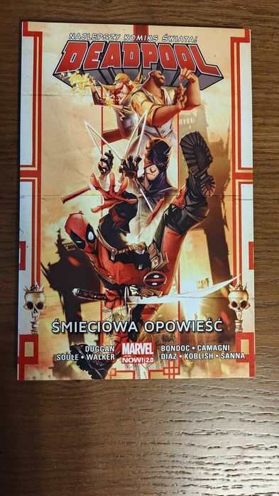 DEADPOOL śmieciowa opowieść komiks