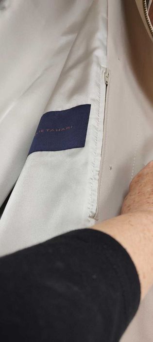 Płaszcz męski krótki beżowy