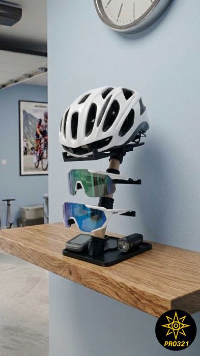 Organizador de Prateleira para Acessórios de Ciclismo - PRO321