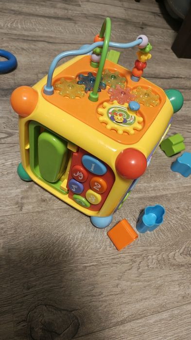 Kostka edukacyjna sensoryczna dla dzieci