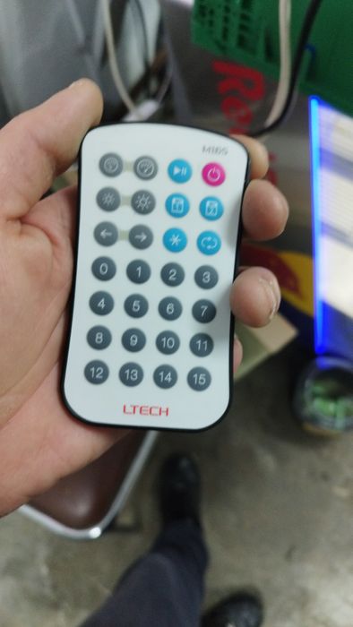 barras led lego com comando