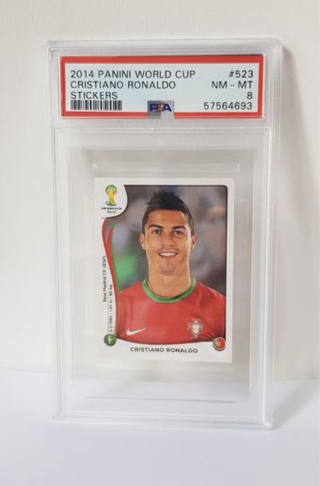 Cristiano Ronaldo Mundial 2014 PSA Graded