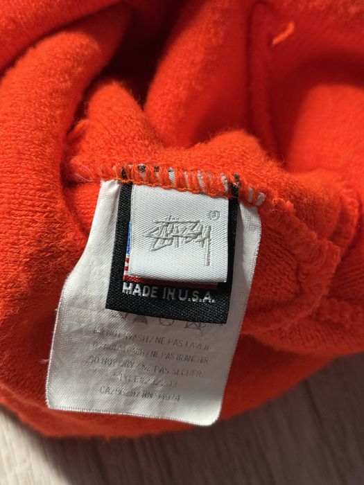 Stussy Hat Vintage Made In USA Orange Stüssy / Шапка Стусси Винт — zdjęcie 3