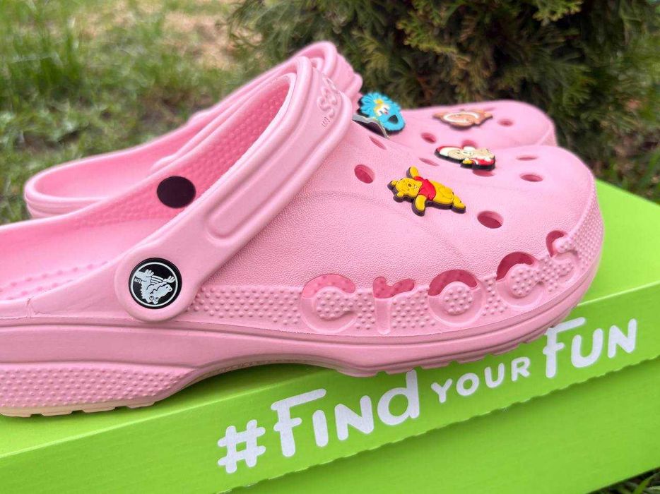 Крокси жіночі рожеві crocs baya рожеві 36, 37, 38, 39, 40/41, 42 УСІ РОЗМІРИ В НАЯВНОСТІ