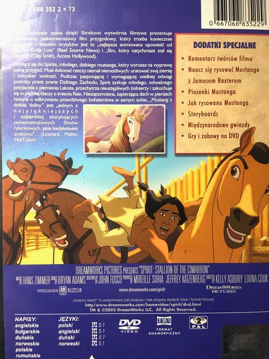 Mustang z dzikiej doliny DVD dubbing PL