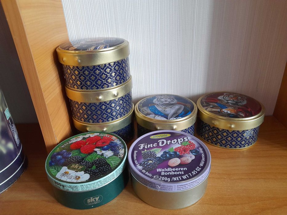 коробки от кофе и чая