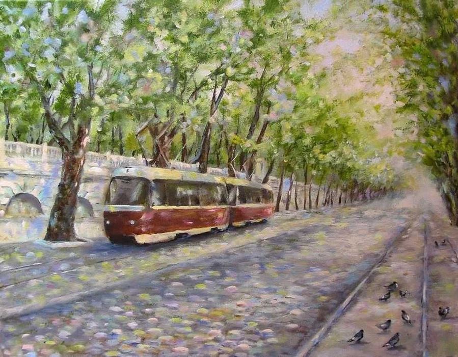 Картины с видами Одессы Холст  Масло!