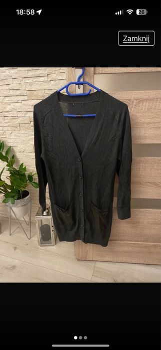 Swetr rozpinany  m/l