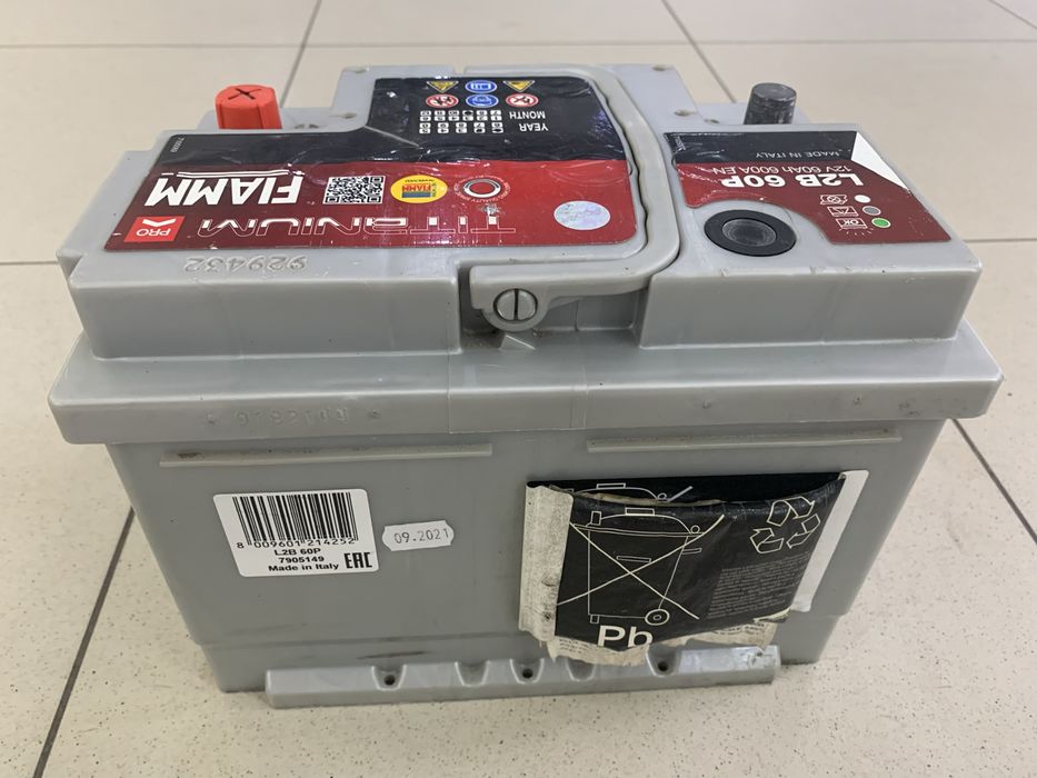 Автомобильный аккумулятор Fiamm Titanium Pro 60Ah 600A R+