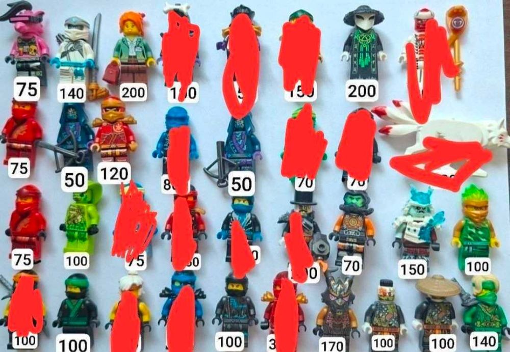 Lego Ninjago Minifigures