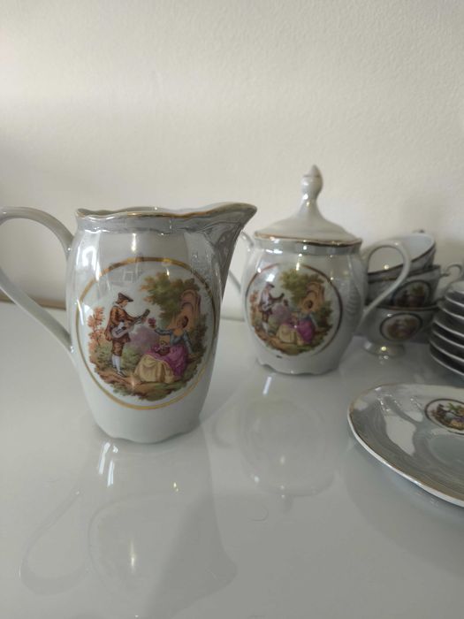 Conjunto de chá e café