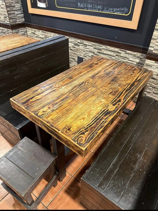 Mesas e cadeiras para restaurante, café