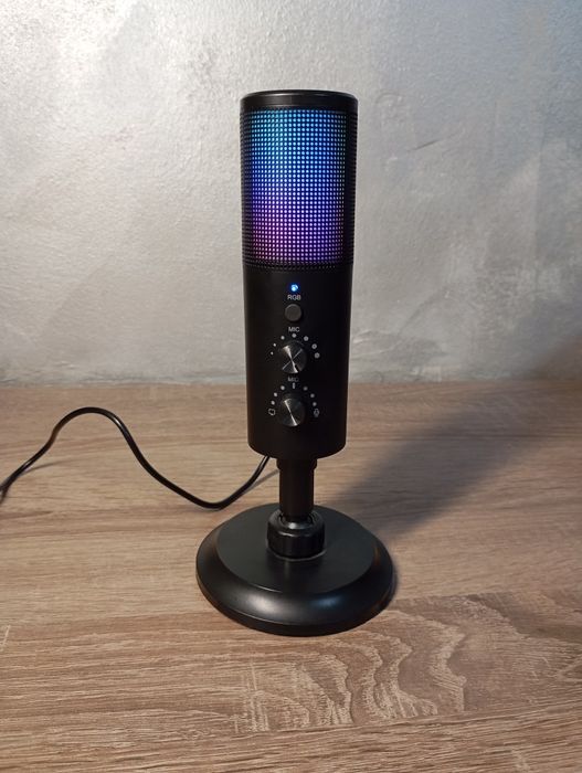 Мікрофон AK-9 Condenser RGB USB