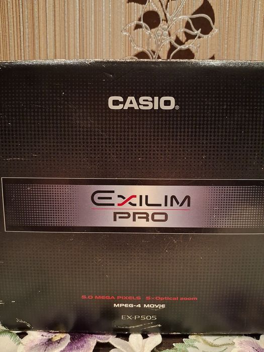 Casio Exilim EX-P505 Відеокамера