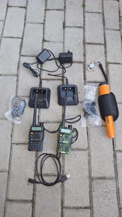Комплект рацій Baofeng UV-5R (2 шт.) + піпоінтер GP-Pointer