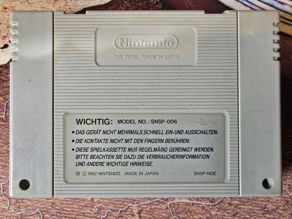 TMNT IV Turtles in Time - Super Nintendo SNES