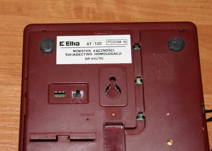 Telefon stacjonarny przewodowy Eltra Model AT-130