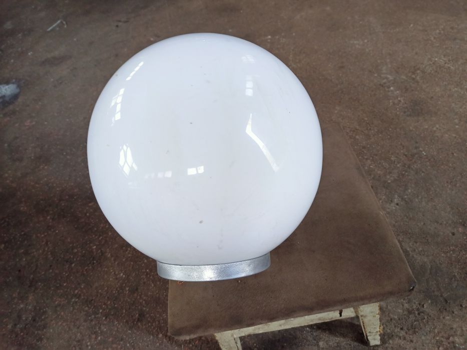 Світильник парковий Electrum Globe 300 Опаловий (B-IP-0770) бу