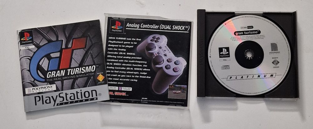 Gran Turismo PS1 platinum completo