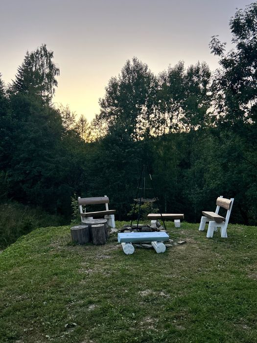 Domek z balią , Leśna Chata w Ochotnicy Dolne , Gorce !
