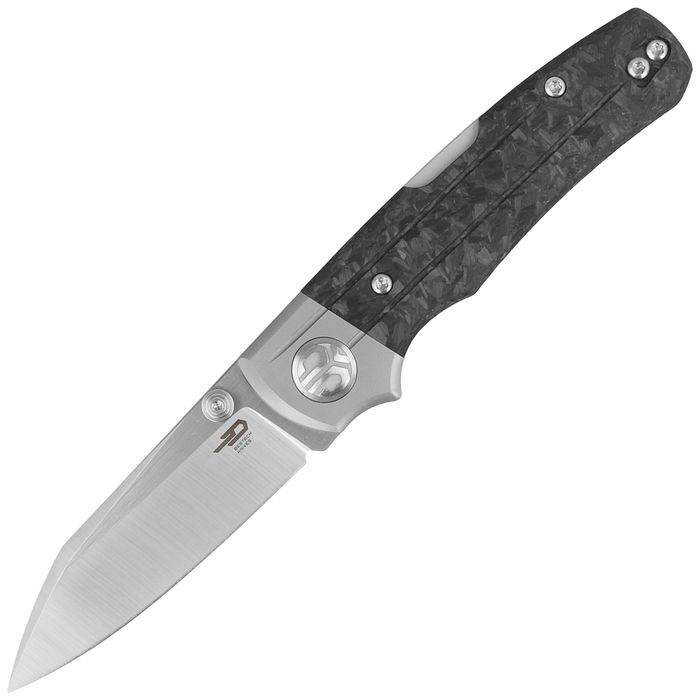 Nóż składany Bestech Tonic Grey Titanium/Marbled Carbon (BT2204D)