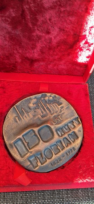 Medal z brązu  150 lat Huty Florian