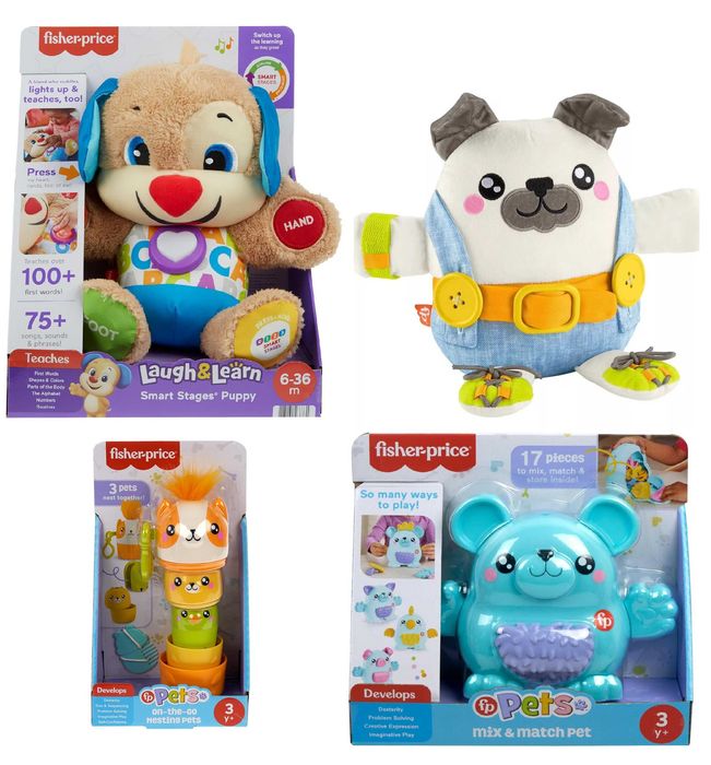 Розвиваючі іграшки Fisher-Price Preschool Pets Laugh & Learn Puppy