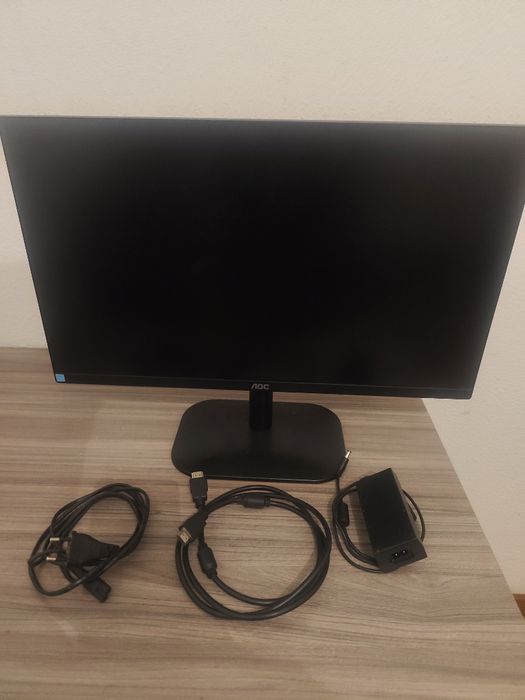 Notebook ASUS + Monitor AOC