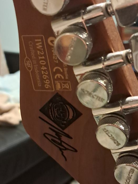 Schecter modelo de assinatura Nick johnson