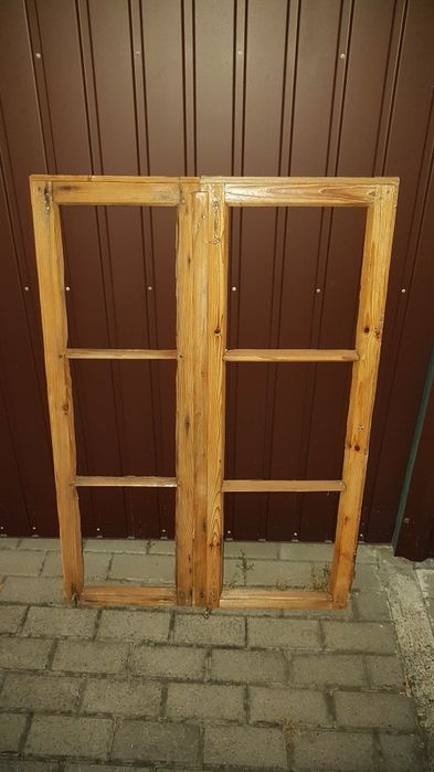 Okno stare ramy okienne chata stare drewno