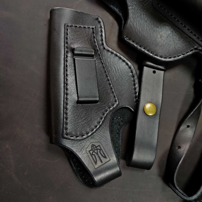 Шкіряна кобура на АПС, кобура під АПС, кобура для пістолету, АПС