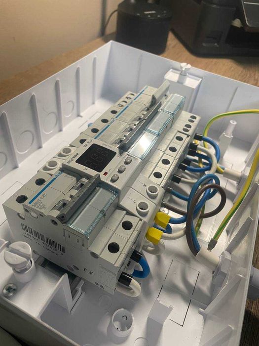 Щит ДБЖ АВР під інвертор EcoFlow то силові дроти до АКБ