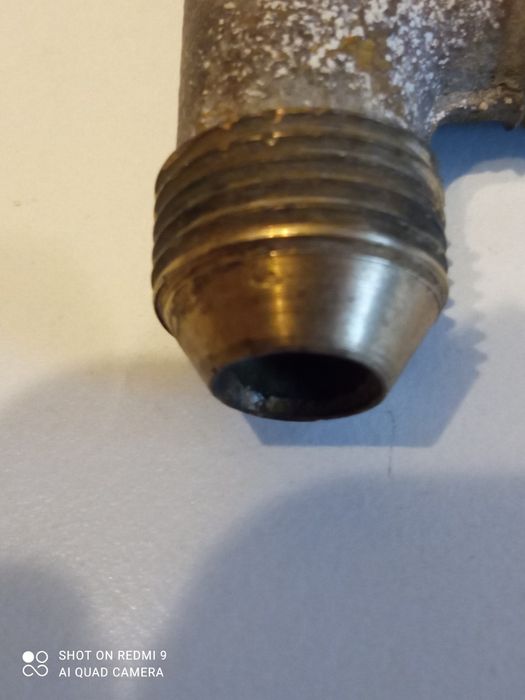 Тройник (адаптер) с внешними резьбами М18×1,5 мм. из СССР.