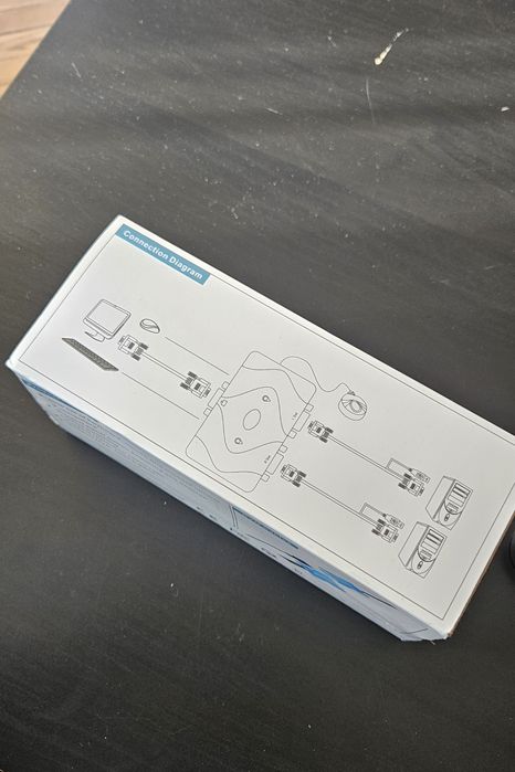 Przełącznik KVM 2 port usb switch