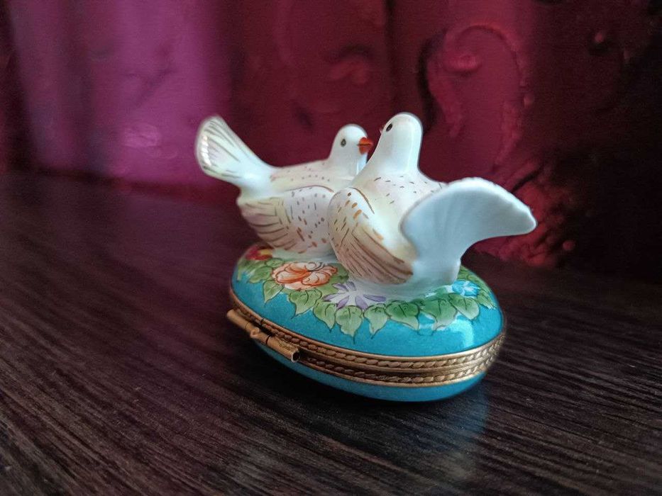 Эксклюзивная шкатулка Chamart Limoges Франция Оригинал