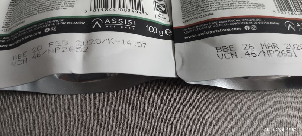 Banquet karma dla psa, saszetki