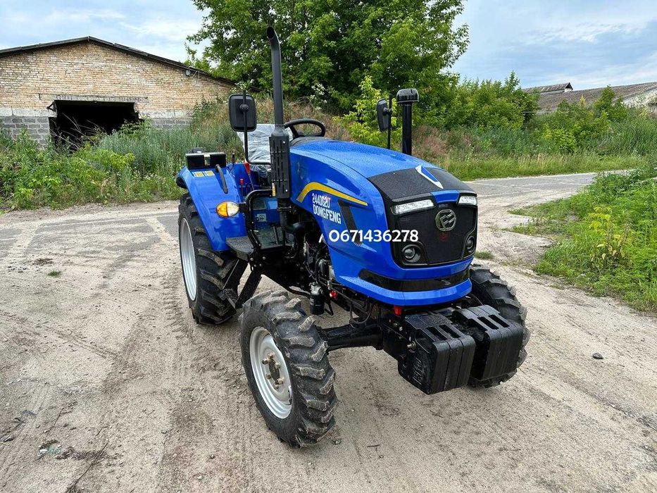 Мінітрактор Dongfeng 244DG2U Примусова Дводискове Доставка-0грн Кредит