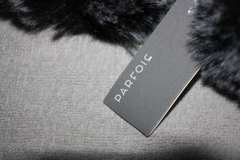 Punhos cinza rato novos com etiqueta PARFOIS