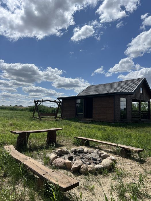 Domek letniskowy nad stawem, 30 km od Łodzi