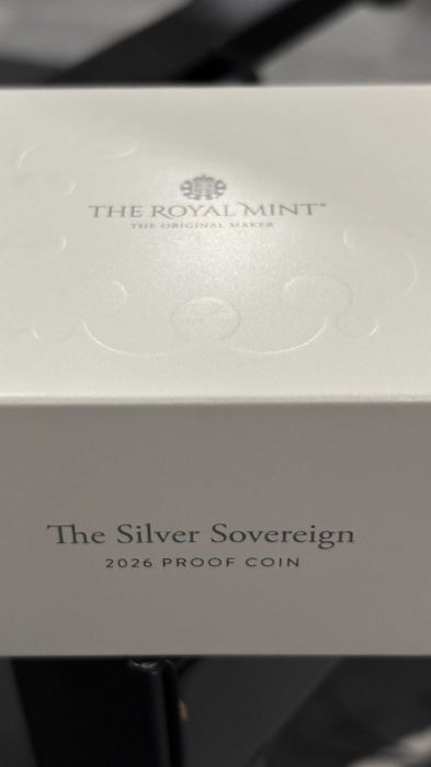 Libra em prata 999 2026 Silver Proof Coin — Edição Limitada Royal Mint