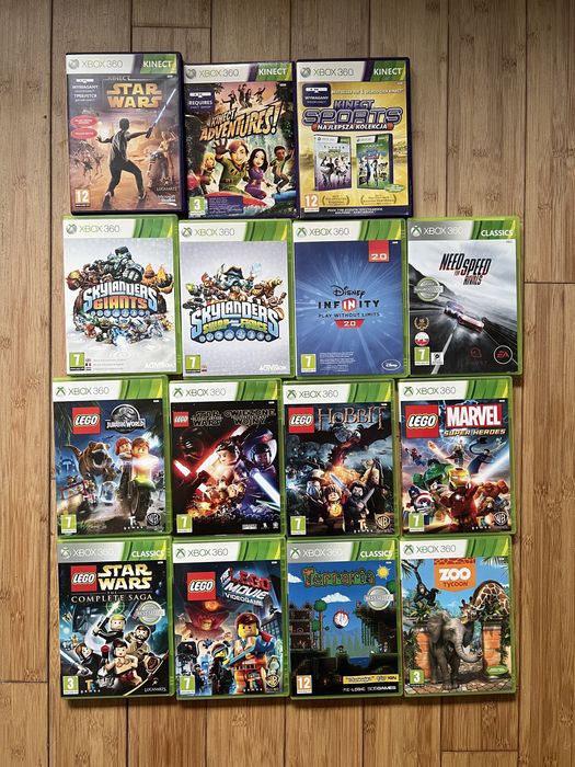 Gry na Xbox 360 (sprawdź opis)