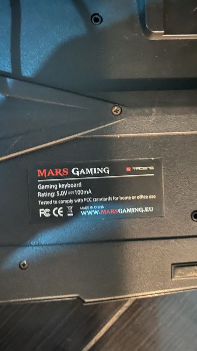 Teclado Mars Gaming USB PT