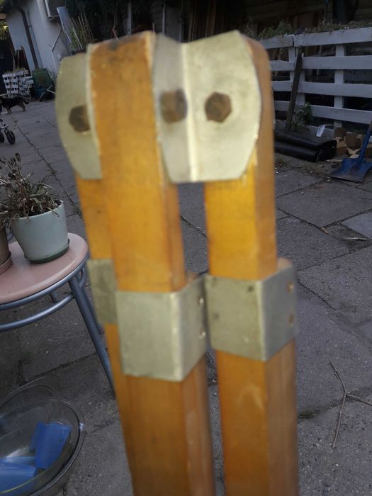 Statyw dębowy przedwojenny