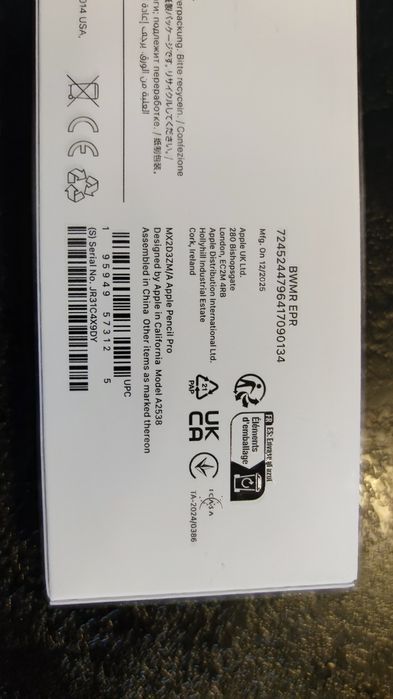 Apple Pencil Pro MX2D3ZM/A NOWY