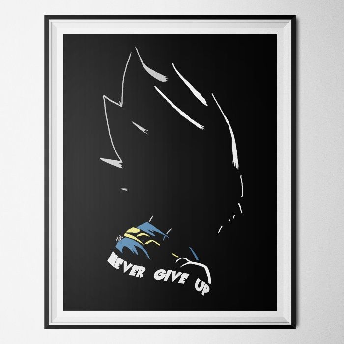 Ilustrações: Vegeta x Goku - Dragon Ball