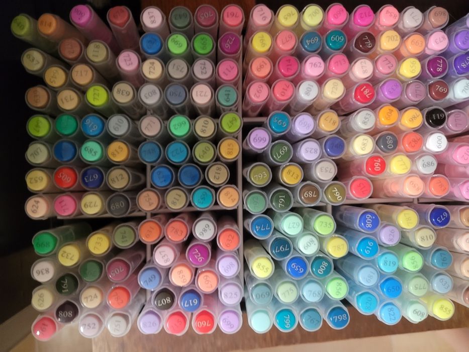 Акрилові маркери гуангна для розмальовок по шт