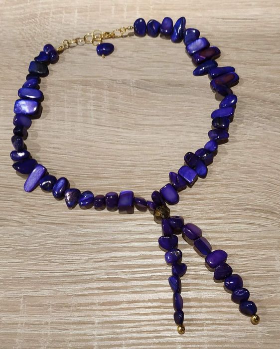 Кольє з річного перламутру